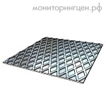 Лист рифленый с ромбичным рифлением